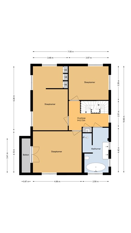 mediumsize floorplan